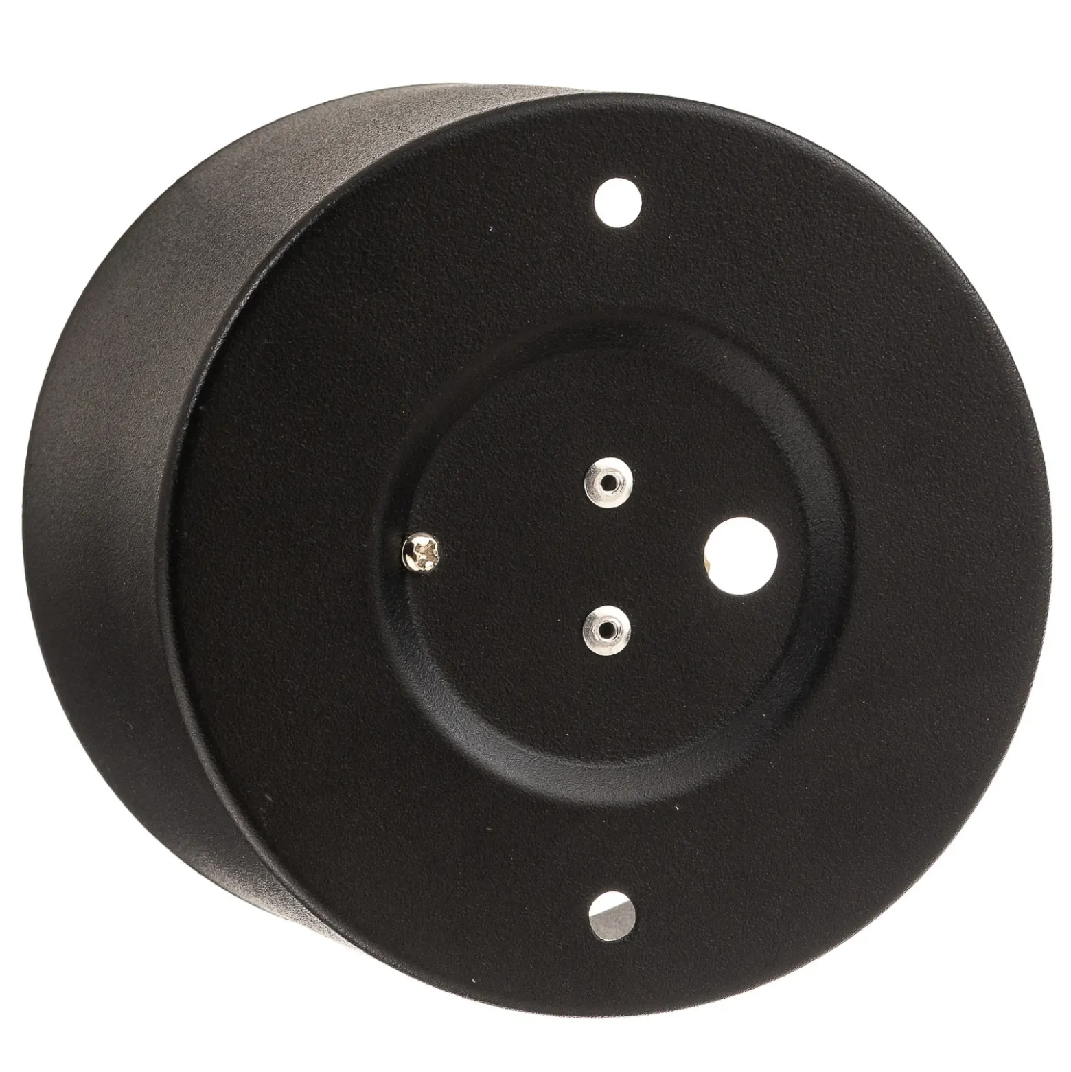 Euluna downlight de techo Chloe, negro, Ø 11,5 cm acero rígido