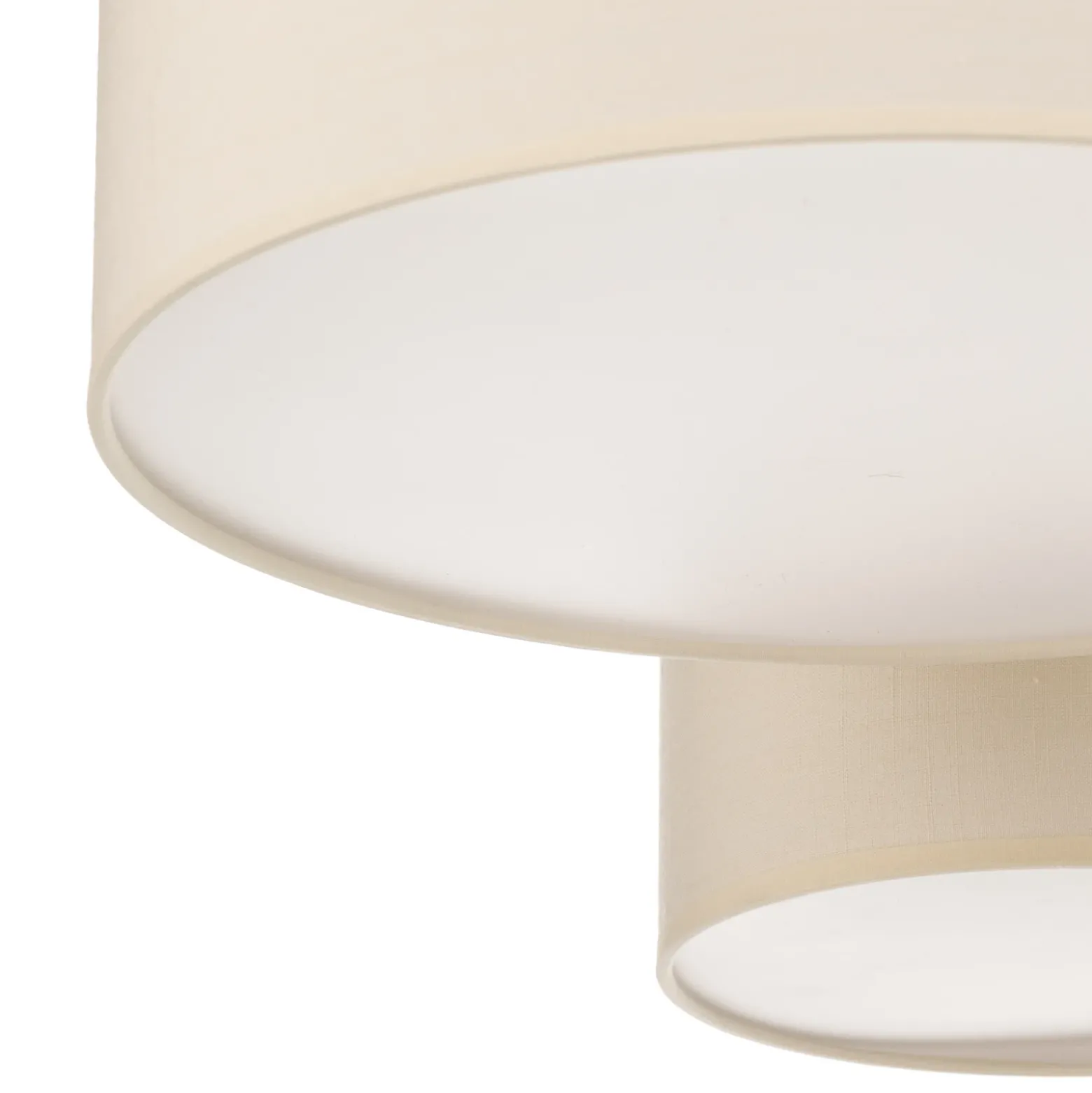 Euluna Lodge plafón, 4 luces, beige