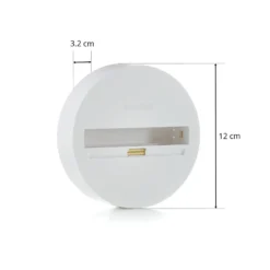 Eutrac Monopoint, montaje en superficie, trifásico, blanco