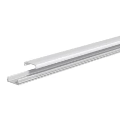 EVN APFLAT1 perfil de aluminio en U, 200 cm, plano