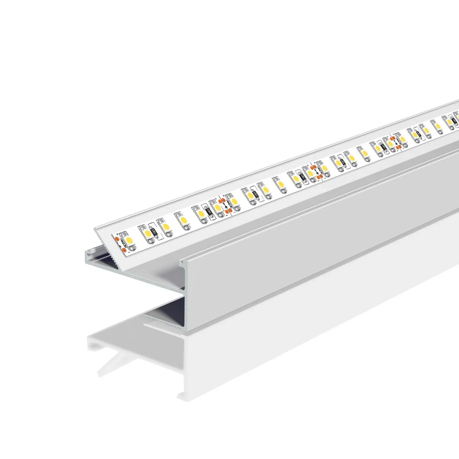 EVN APTBH perfil orientado al techo 100cm aluminio