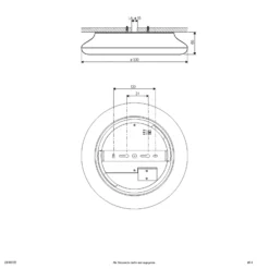 EVN Catino Plafón LED, CCT, 30 cm