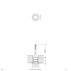 EVN LD2101 empotrada 12V IP68 Ø1,8cm 0,2W 860