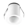 EVN Noblendo Lámpara de techo empotrable LED blanca Ø 4,5 cm