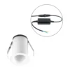 EVN Noblendo Lámpara de techo empotrable LED blanca Ø 3,5 cm