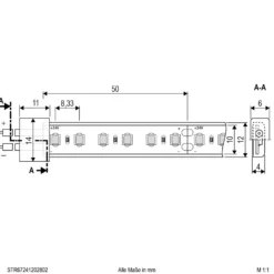 EVN STR6724 Tira LED IP67 5m 72W 3.000K
