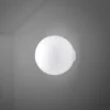 Fabbian Lumi Sfera aplique de vidrio, Ø 20 cm