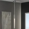 Fina lámpara colgante LED Cosmo con duende