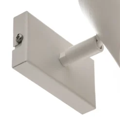 Foco de pared Bot, blanco, móvil