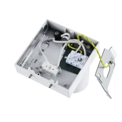 Foco de pared CAN TILT, blanco, 10 x 10 cm, metal, interruptor GU10