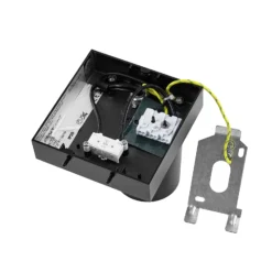 Foco de pared CAN TILT, negro, 10 x 10 cm, metal, interruptor GU10