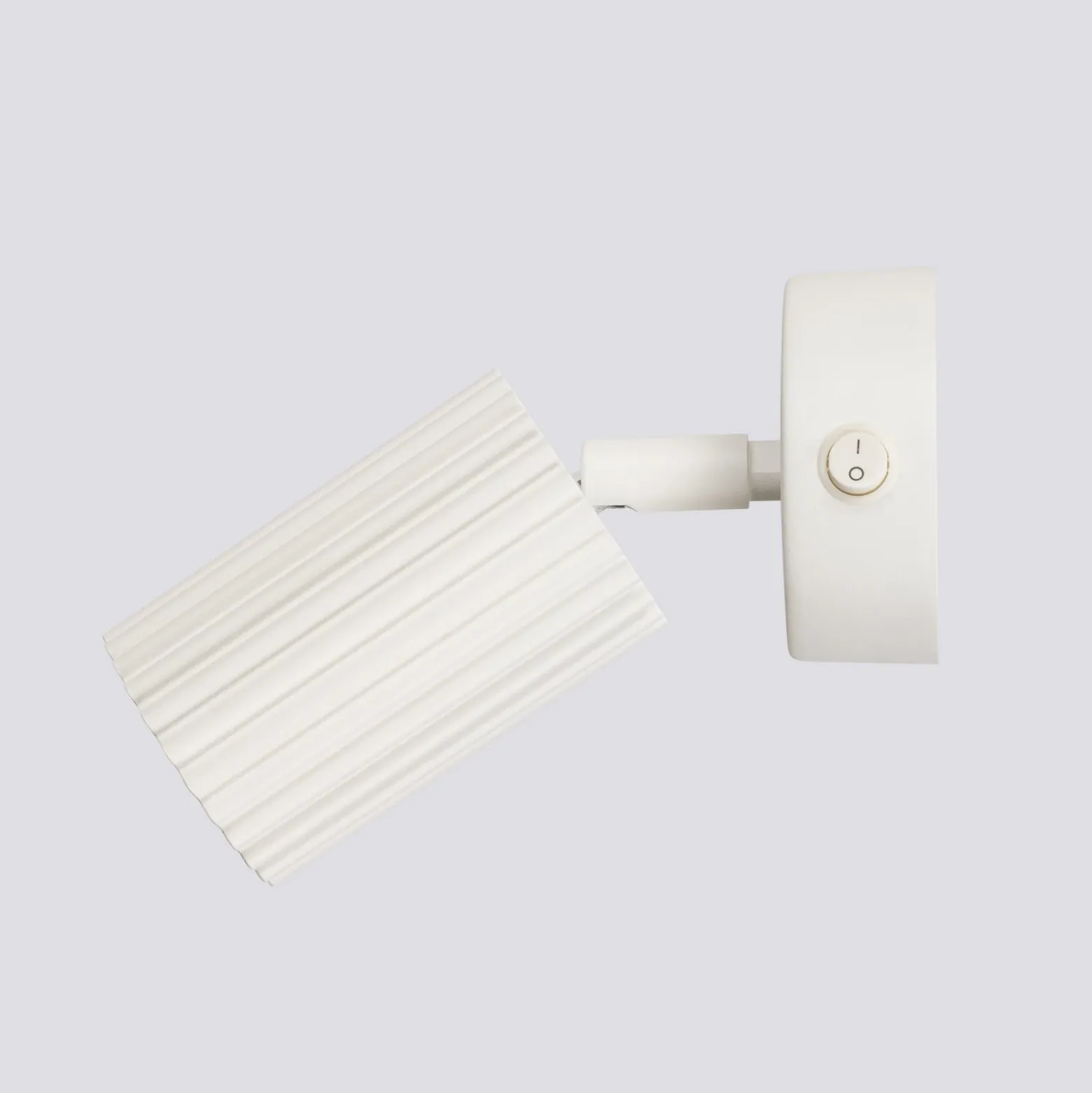 Foco de pared carbono, beige, proyección 16 cm, interruptor, aluminio