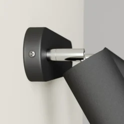 Foco de pared Eye Spot 2 luces, negro