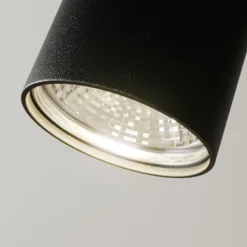 Foco de pared Eye Spot 1 luz, negro