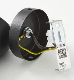Foco de pared Eye Spot 1 luz, negro