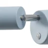 Foco de pared Fun, azul claro, 14 cm de altura, regulable, GU10