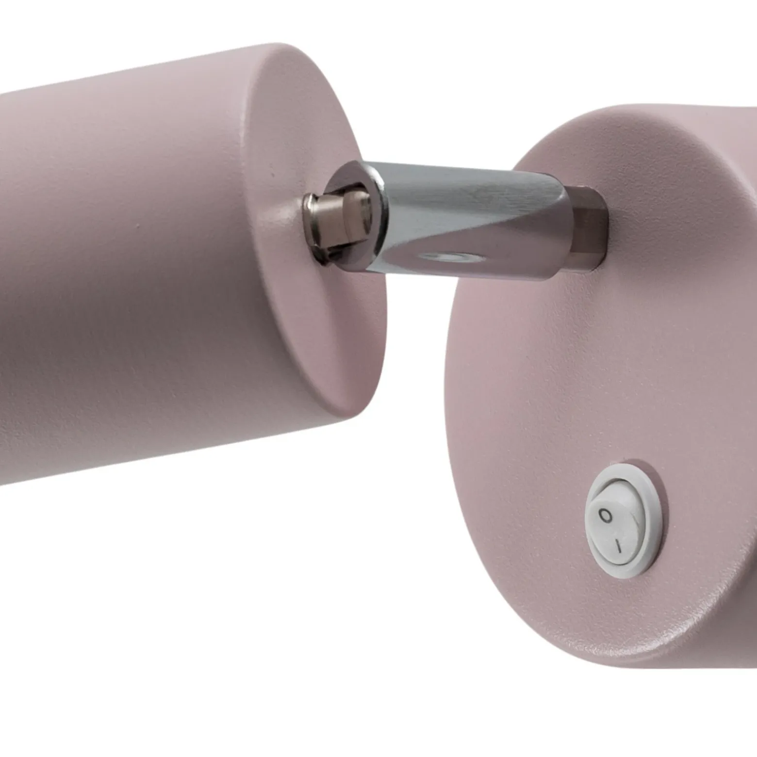 Foco de pared Fun, rosa, 14 cm de altura, regulable, GU10
