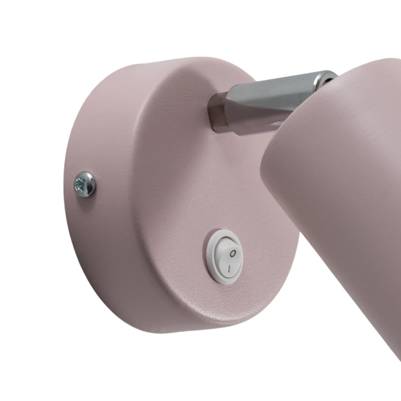 Foco de pared Fun, rosa, 14 cm de altura, regulable, GU10