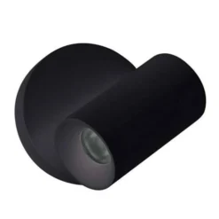 Foco de pared LED Bart W, negro