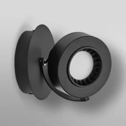 Foco de pared LED VENUS de OSRAM, negro, 1 luz, metal, 3000 K