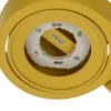 Foco de pared Lili, amarillo, Ø 14 cm, GX53