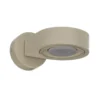 Foco de pared Lili, color crema, Ø 14 cm, GX53