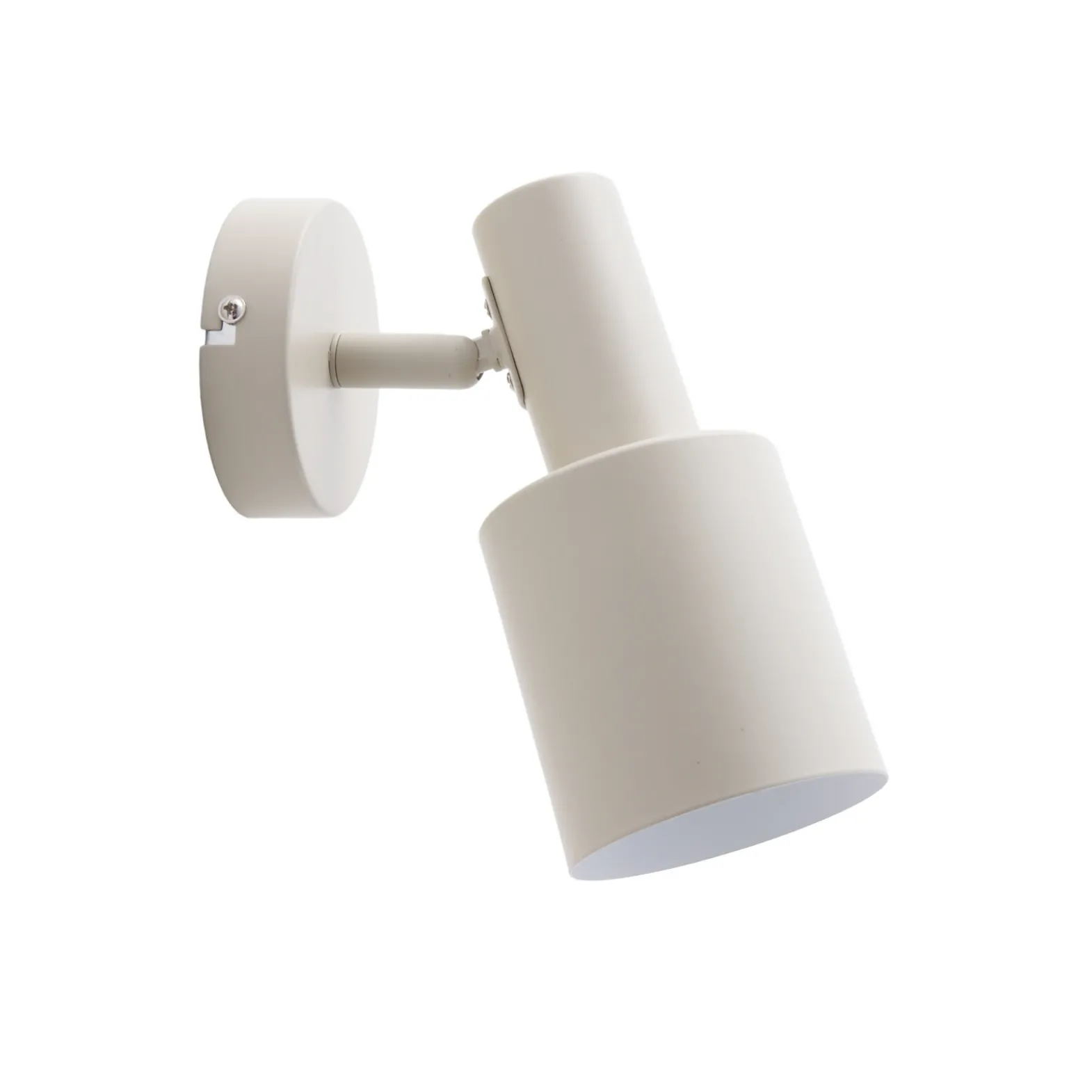 Foco de pared Lindby Ovelia, beige, metal, E27