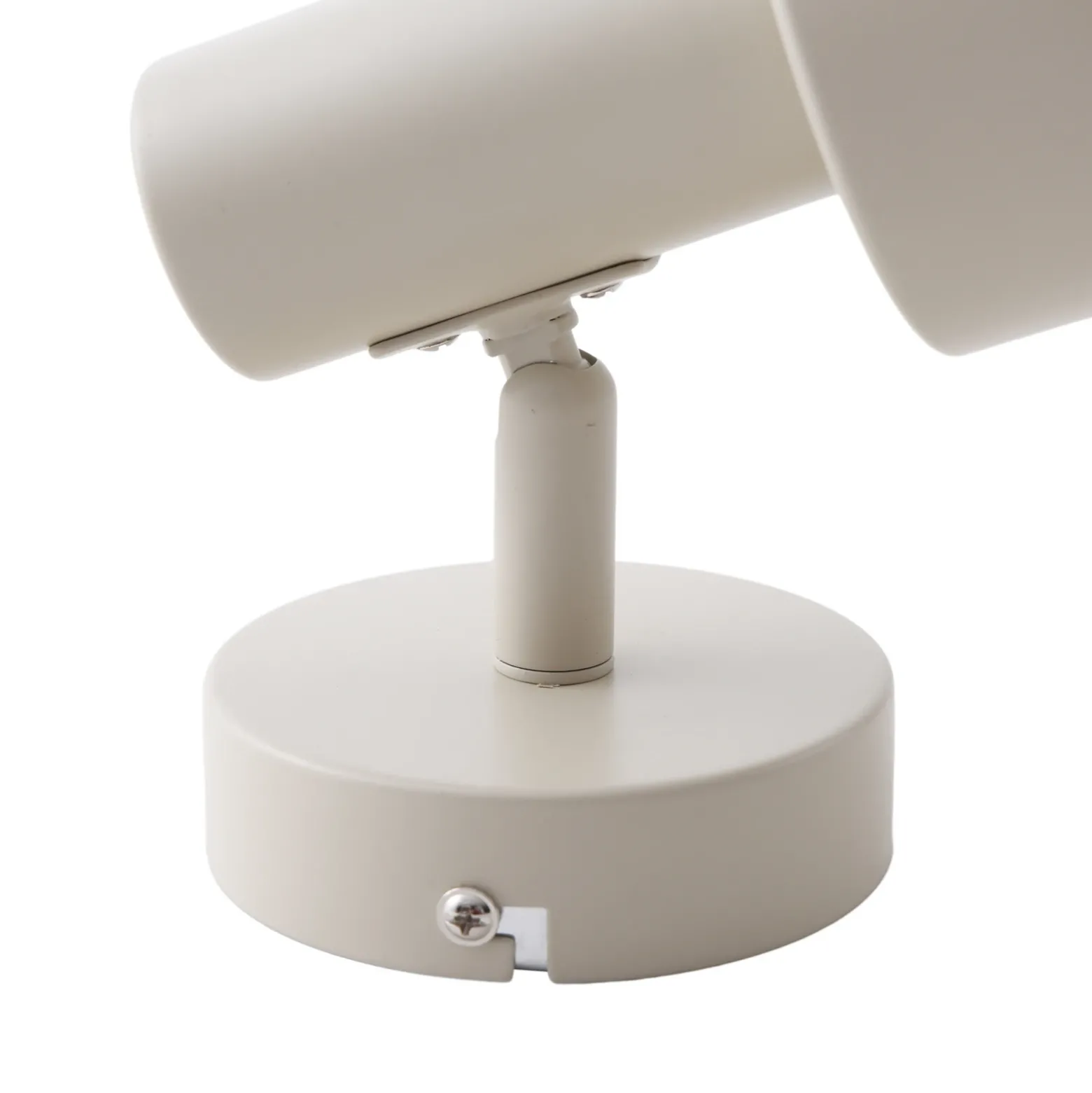 Foco de pared Lindby Ovelia, beige, metal, E27