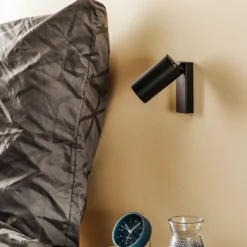 Foco de pared Mono I negro