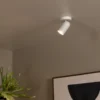 Foco de pared Punch, 1 luz, blanco
