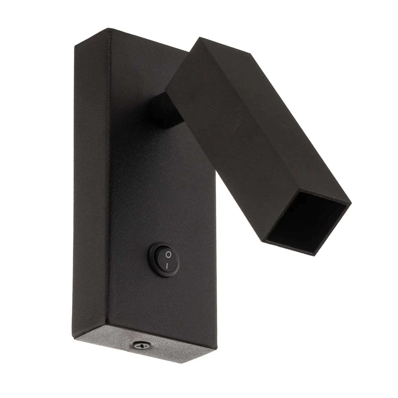 Foco de pared Rai, orientable, negro