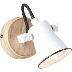 Foco de pared Seed pantalla blanca