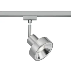 Foco de riel DUOline 780701, Ø 11 cm, níquel, 2 fases, GU10