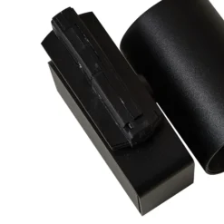Foco de riel LED Lindby Linaro/Brinja, negro, 1 fase