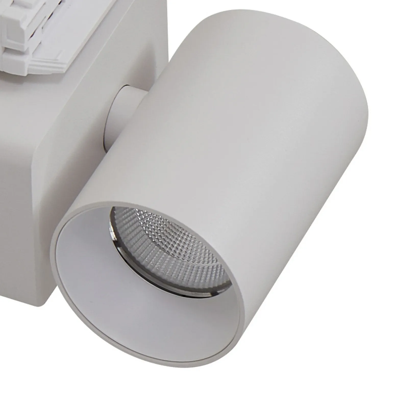 Foco de riel LED Lindby Linaro/Brinja, blanco, 1 fase