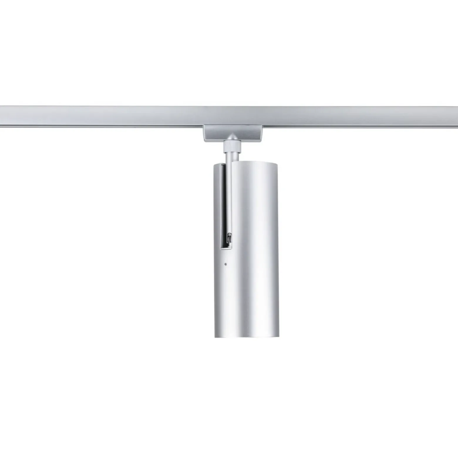 Foco de riel LED Paulmann URail Theron, cromado, 3000 K, Ø 6 cm