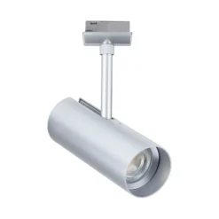 Foco de riel LED Paulmann URail Theron, cromado, 4000 K, Ø 6 cm