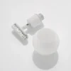 Foco de riel Lindby Linaro, E14, blanco, Ø 10 cm, monofásico