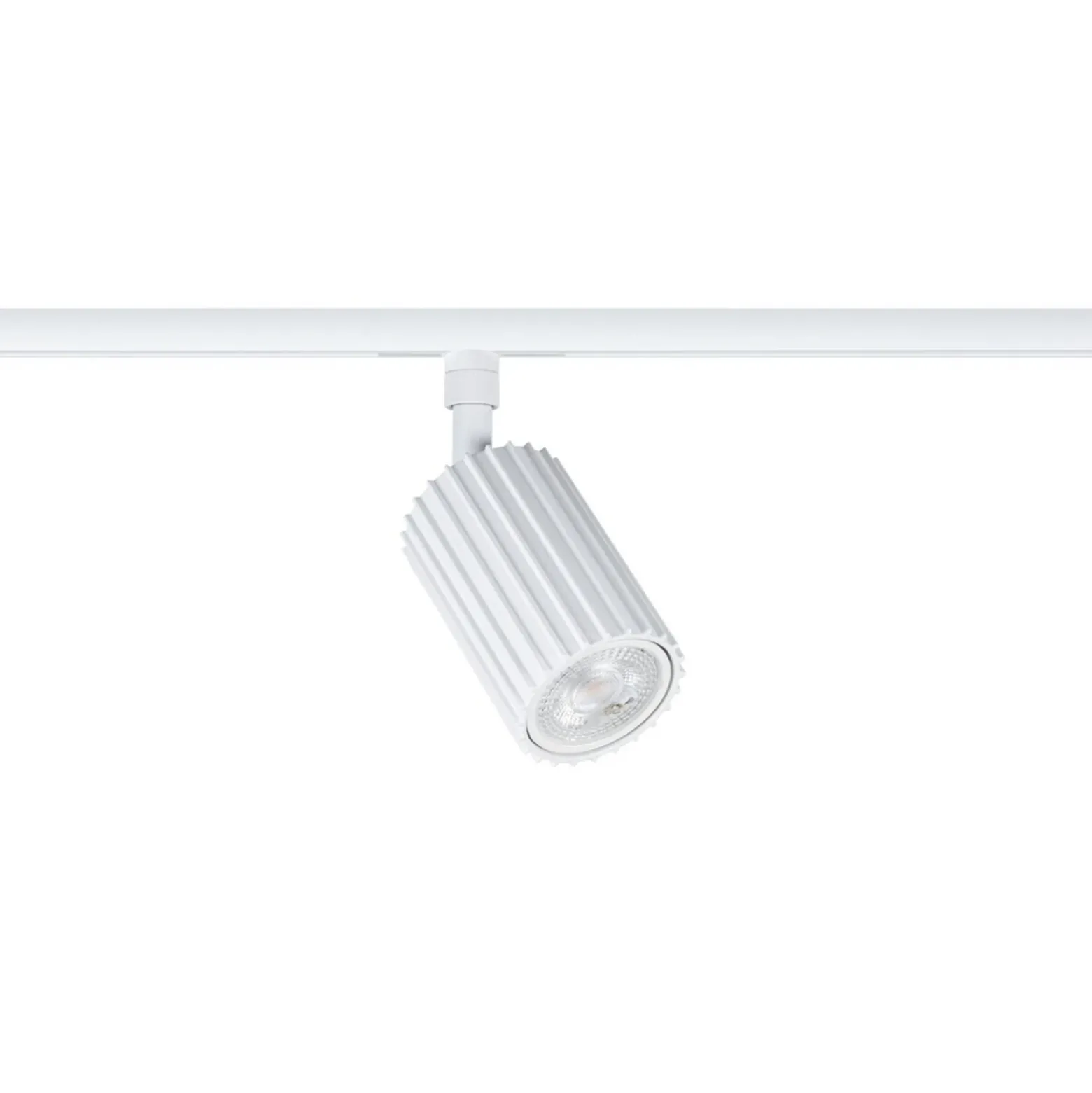 Foco de riel Paulmann URail Lirena, blanco, Ø 6 cm, GU10