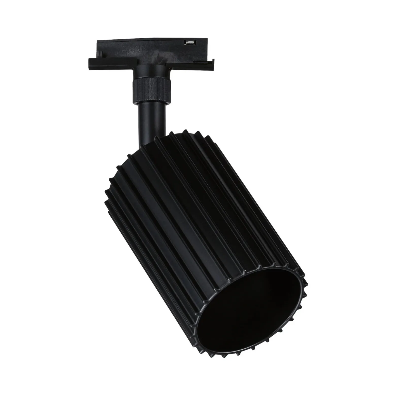 Foco de riel Paulmann URail Lirena, negro, Ø 6 cm, GU10