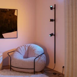 Foco de riel Paulmann URail Luxe, negro, ZigBee, GU10