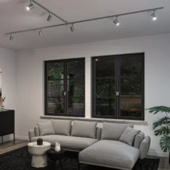 Foco de riel Paulmann URail Luxe, cromado, ZigBee, GU10