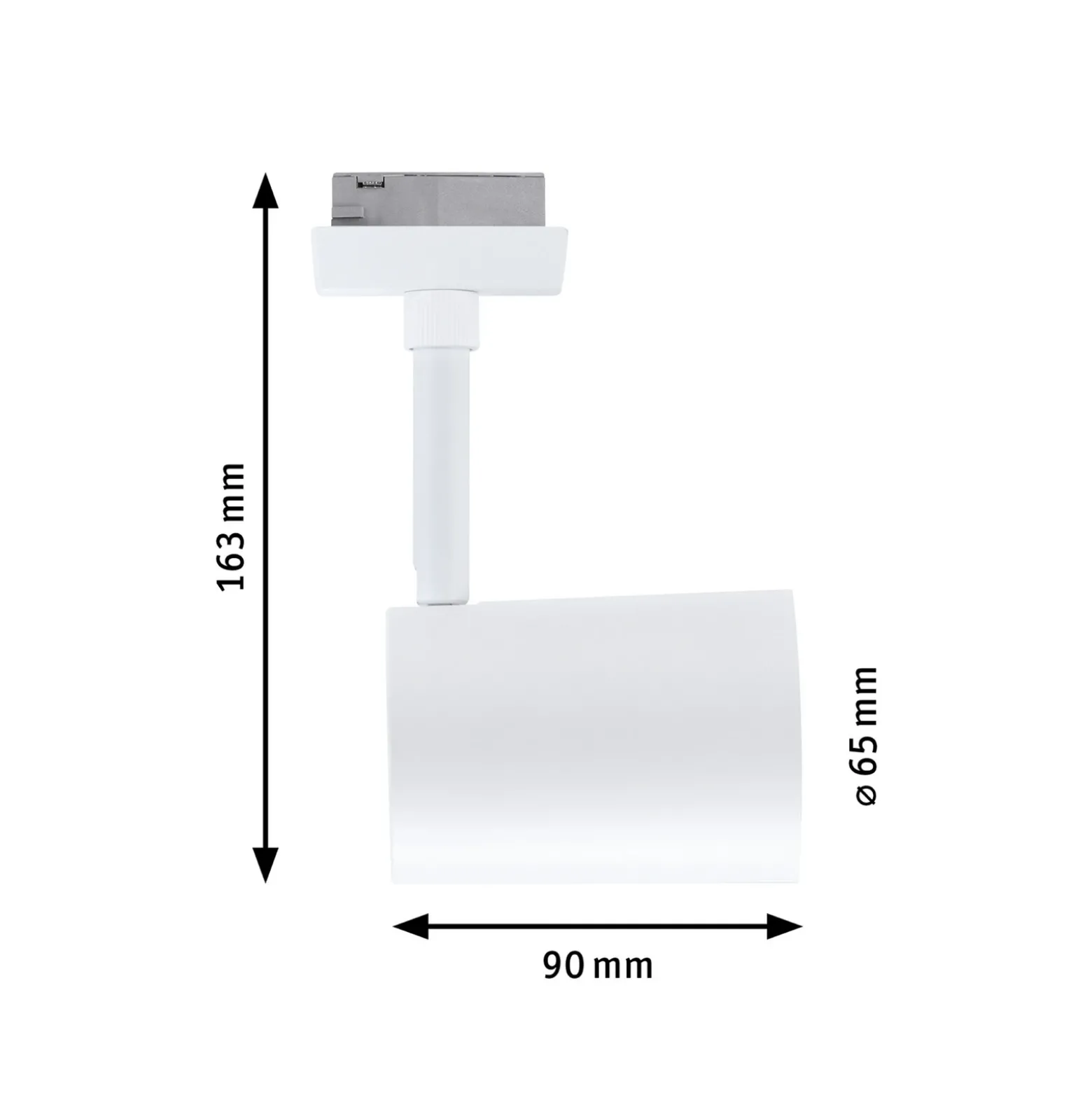 Foco de riel Paulmann URail Luxe, blanco, ZigBee, GU10
