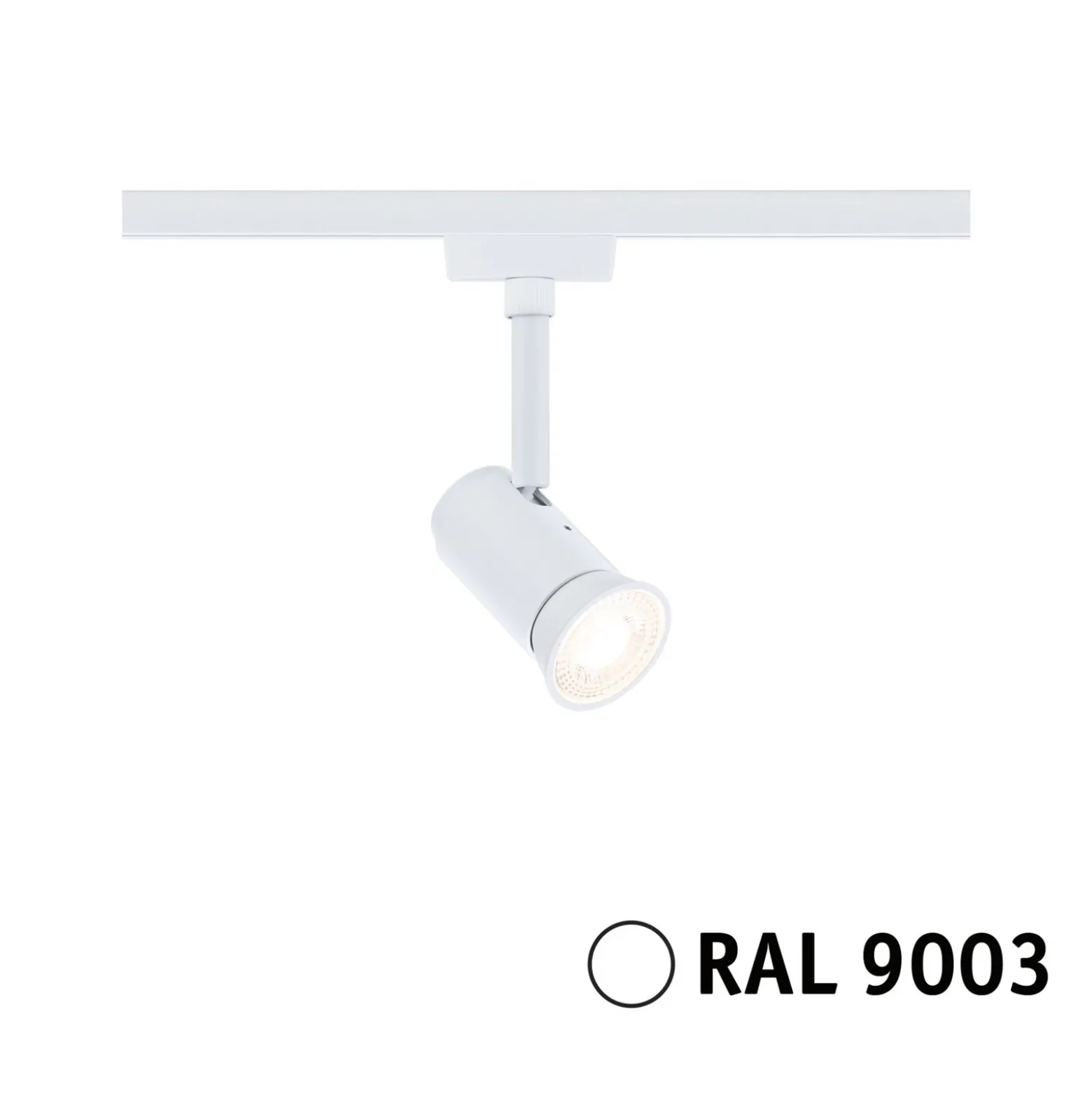 Foco de riel Paulmann URail Runa, blanco señal, GU10