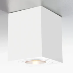 Foco de superficie ADL8001, blanco