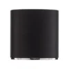 Foco de superficie Bega LED Studio Line, negro/alu, Ø 9 cm, aluminio