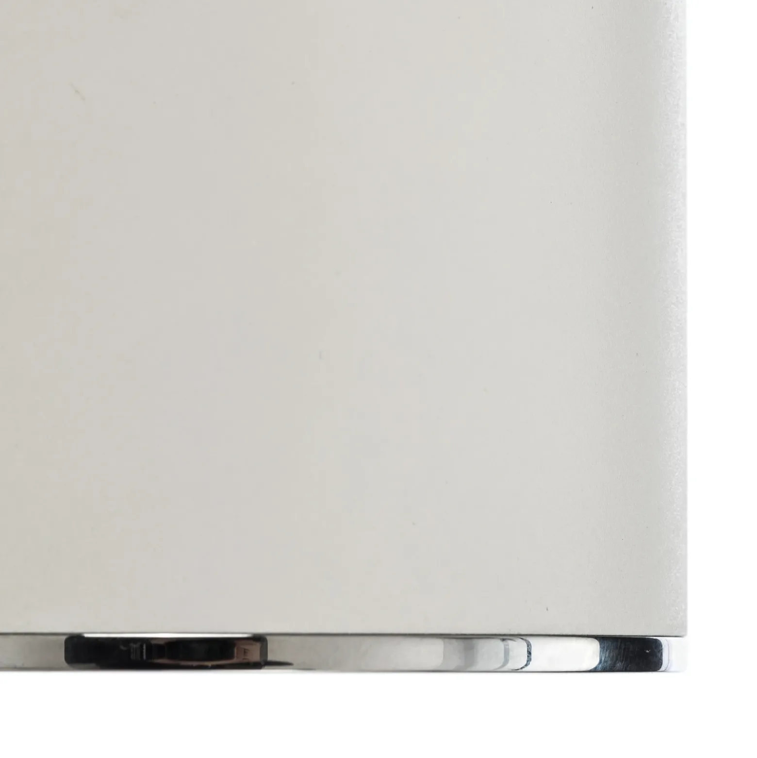 Foco de superficie Bega LED Studio Line, blanco/aluminio, Ø 9 cm, aluminio
