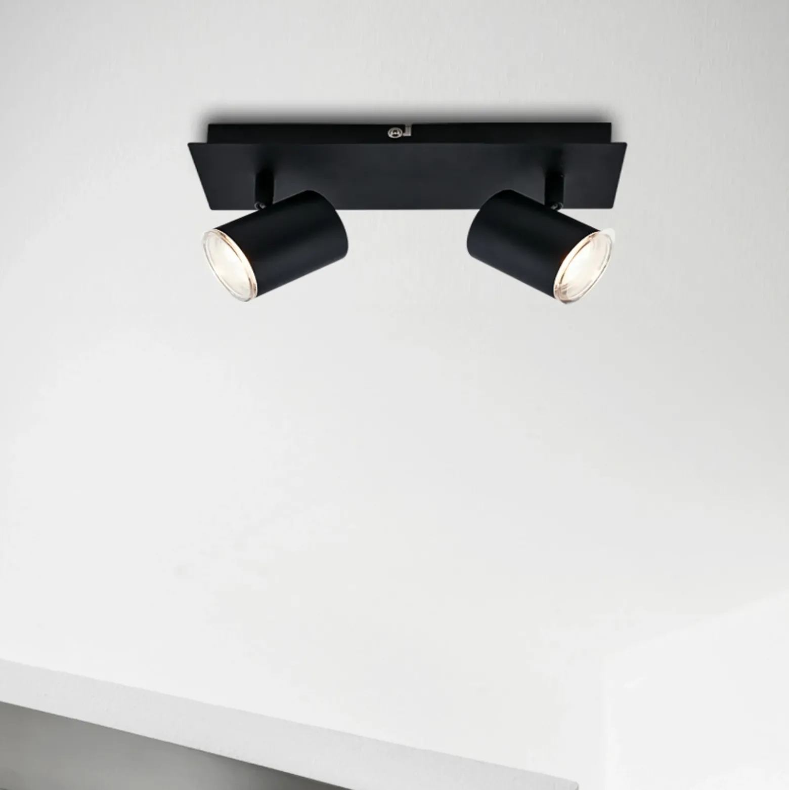 Foco de techo Banyo Splash GU10 IP44 2 luces