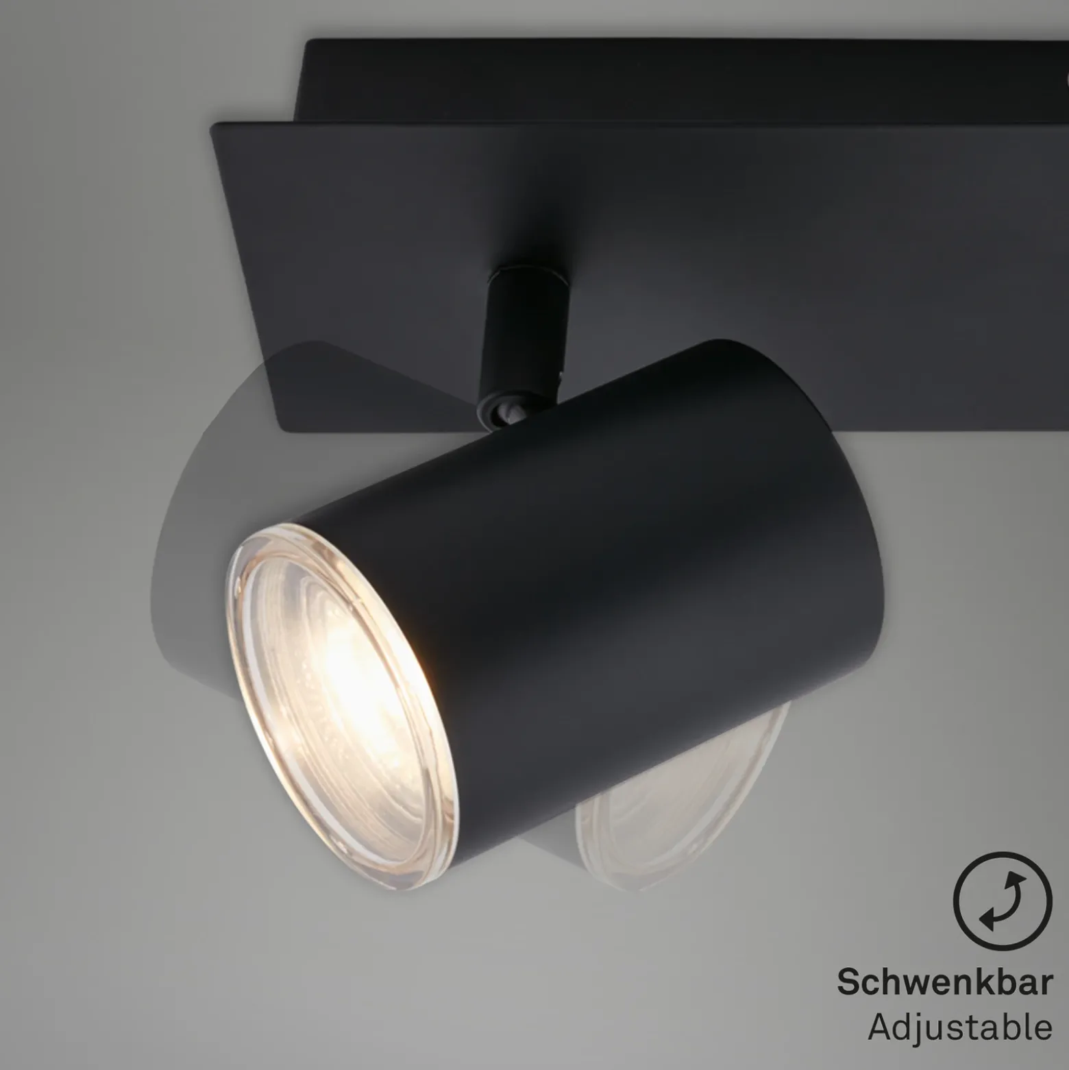 Foco de techo Banyo Splash GU10 IP44 2 luces