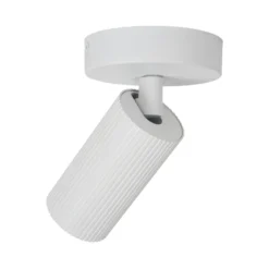 Foco de techo Clubs, 1 luz, blanco